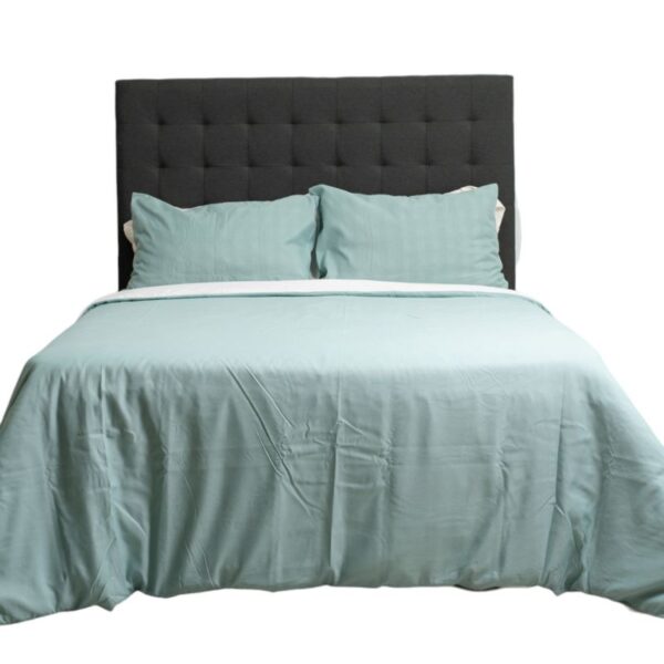 Instyle Collection Dual Tone Duck Egg Duvet Cover Set