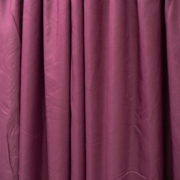 Wine 2 Pack Taped Lined Curtain 150x218cm - Image 2