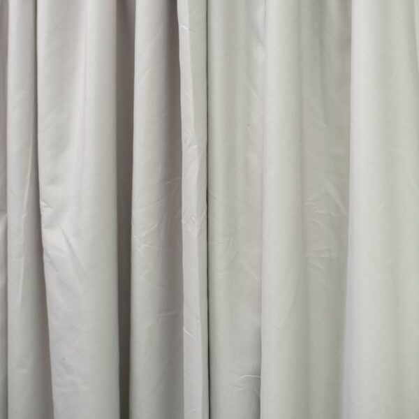 Light Grey 2 Pack Taped Lined Curtain 150x218cm - Image 2