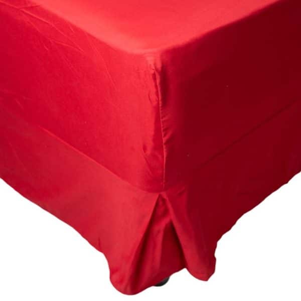 Microfiber Red Easy Fit Combo Sheet