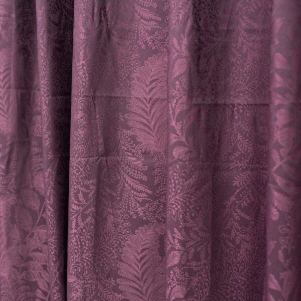 Embossed Grape Jacquard Eyelet Curtain 225x225cm - Image 3