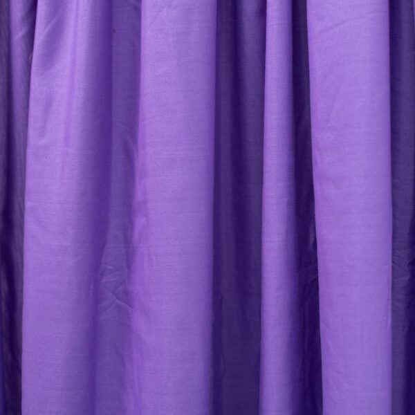 Purple 2 Pack Taped Lined Curtain 150x218cm - Image 2