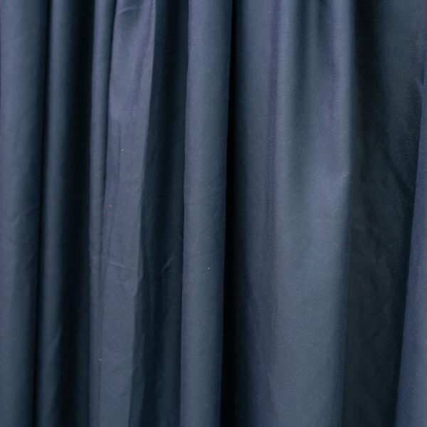 Navy 2 Pack Taped Lined Curtain 150x218cm - Image 2