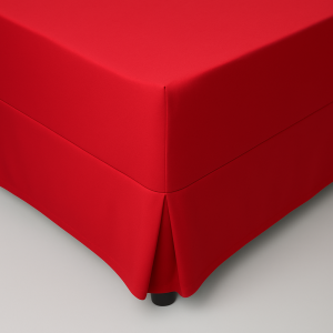 Hometouch Microfibre Red Easy Fit Combo Sheet