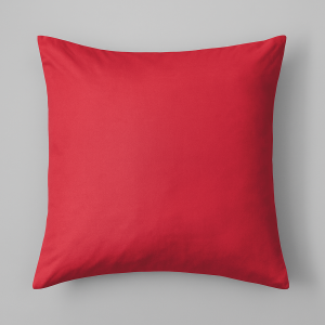 Hometouch Microfibre Red Continental Pillowcase