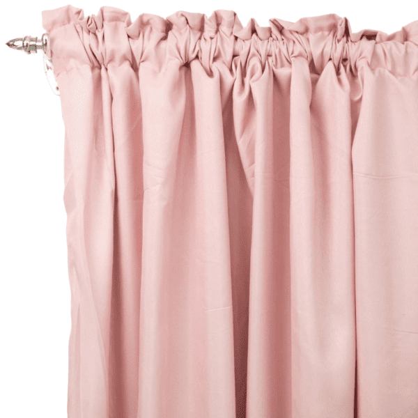 Blush 2 Pack Taped Lined Curtain 150x218cm