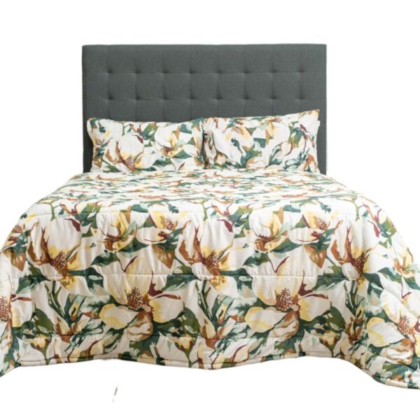 After Hours Blooming Meringue Comforter Set