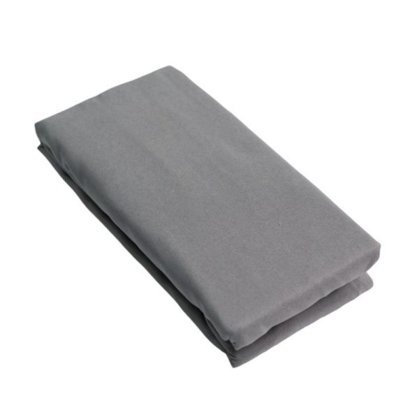 Soft Touch Dark Grey Fitted Sheet - Image 3