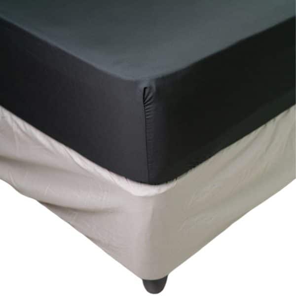 Soft Touch Black Fitted Sheet