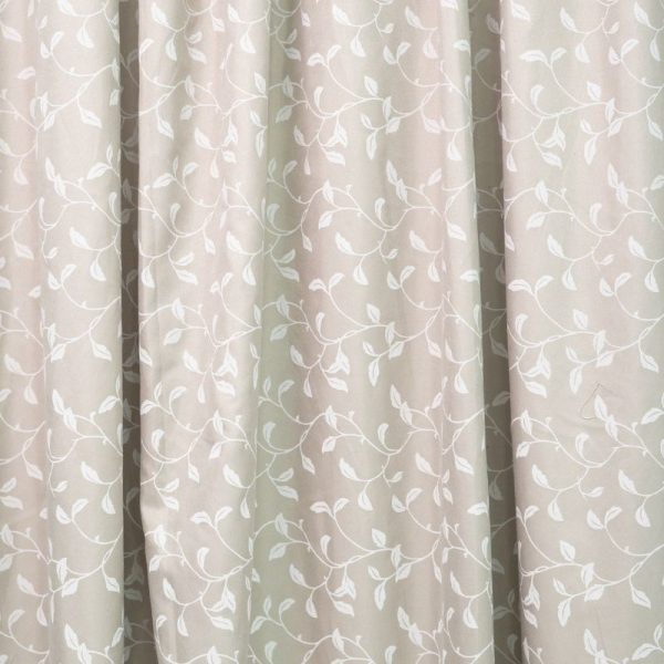 Paste Print Stone 2 Pack Taped Lined Curtain 150x218cm - Image 2