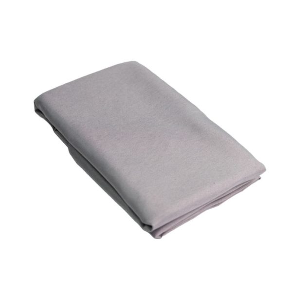 Soft Touch Light Grey Standard Pillowcase - Image 3