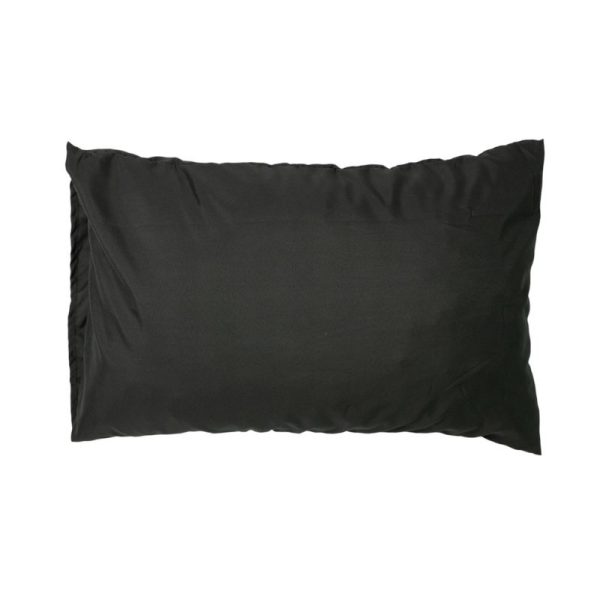 Soft Touch Black Standard Pillowcase