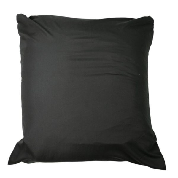 Soft Touch Black Continental Pillowcase