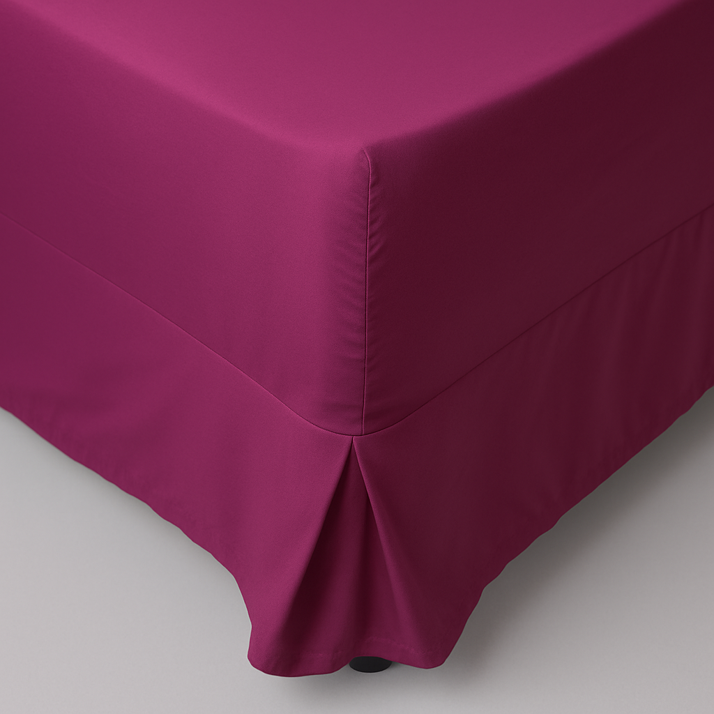 Hometouch Microfibre Wine Easy Fit Combo Sheet