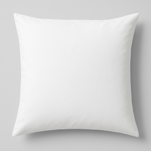 Hometouch Microfibre White Continental Pillowcase