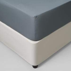 Hometouch Microfibre Dark Grey Fitted Sheet