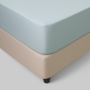 Hometouch Microfibre Duck Egg Fitted Sheet