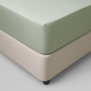 Hometouch Microfibre Sage Fitted Sheet