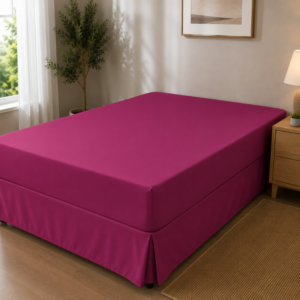 Hometouch Essentials Collection Easy Fit Combo Sheet – Wine