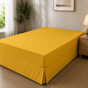 Hometouch Essentials Collection Easy Fit Combo Sheet – Mustard
