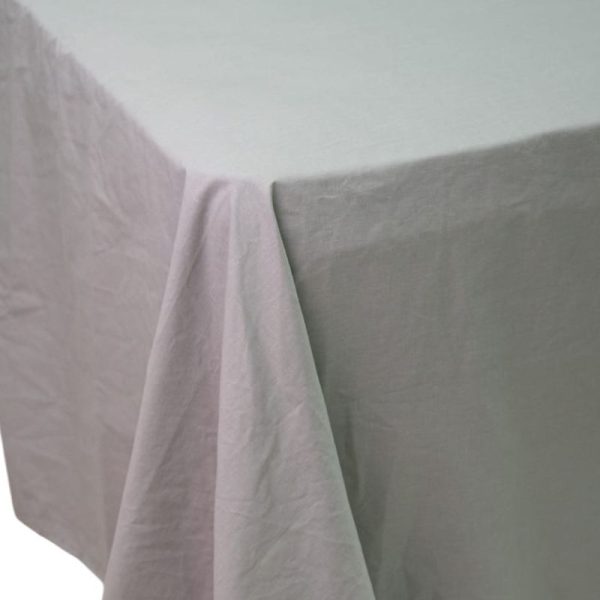 Grey 100% Cotton 200 Thread Count Flat Sheet