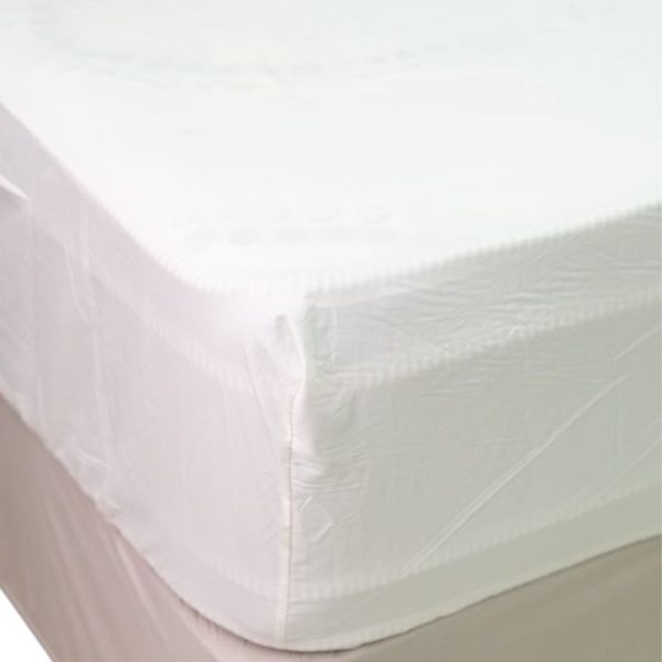 Off White 100% Cotton 200 Thread Count Fitted Sheet