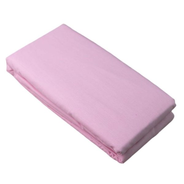 Pink Polycotton 144 Thread Count Fitted Sheet - Image 3