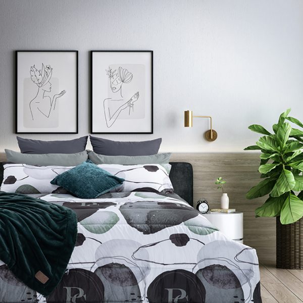 Pierre Cardin Forest Watercolour Comforter Set