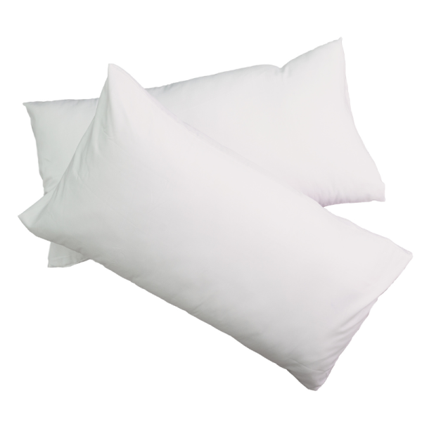 Off White 100% Cotton 200 Thread Count 2 Pack King Pillowcase