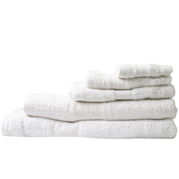 Egyptian Collection 100% Cotton White Towel