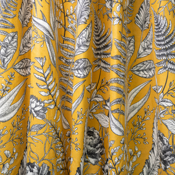 Feathery Delight Textured Polycotton Taped Curtain 230x218cm (TAKE 2 FOR R419,99) - Image 2