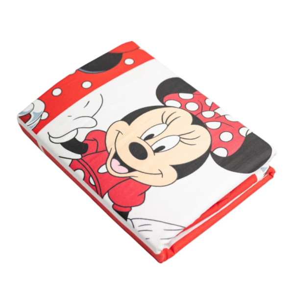 Minnie Mouse 2 Pack Taped Lined Curtain 150x218cm - Image 2