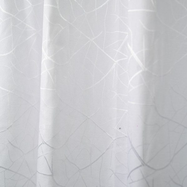 White Harmony Jacquard Taped Curtain 270x218cm (TAKE 2 FOR R699,99) - Image 2
