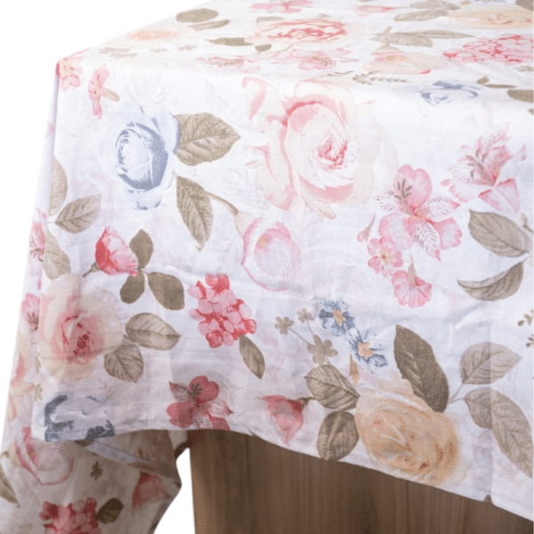 Natural Roses Tablecloth