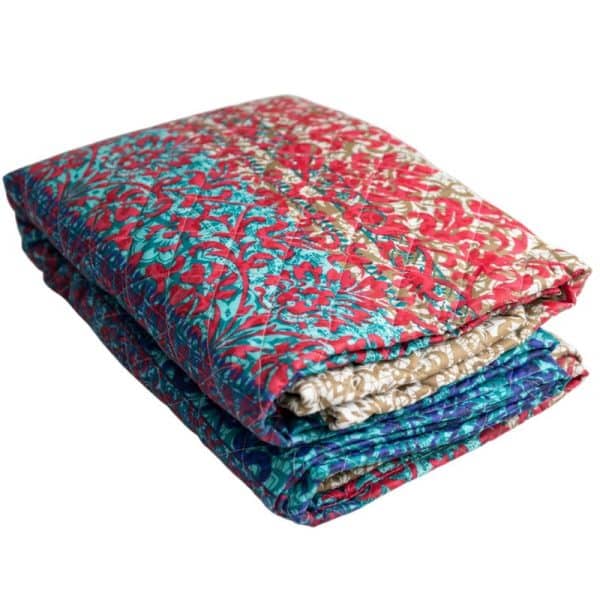 Instyle Collection Turquoise Trail Polycotton Quilt Set - Image 3