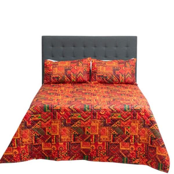 Instyle Collection Tribal Fusion Polycotton Quilt Set