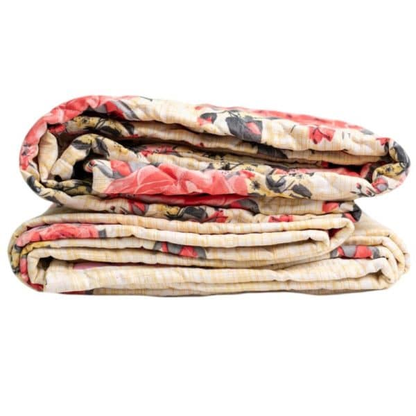 Instyle Collection Creamy Bloom Polycotton Quilt Set - Image 4