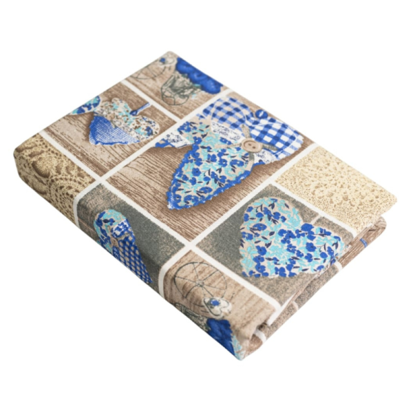 Blue Hearts Tablecloth - Image 2