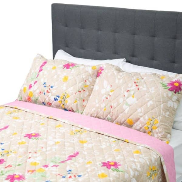 Instyle Collection Earthly Elegance Polycotton Quilt Set - Image 2