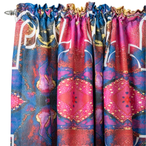 Tik Tok 2 Pack Taped Lined Curtain 150x218cm