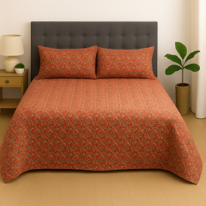 Instyle Collection Rosy Glow Polycotton Quilt Set (BUY ANY 2, ONLY PAY FOR 1!)