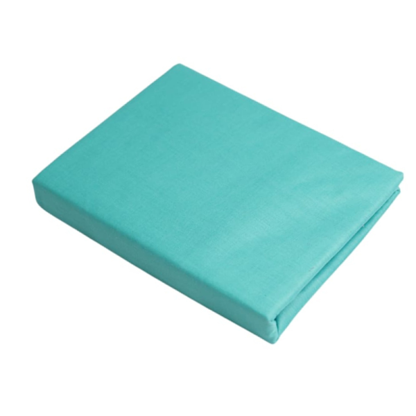 Dark Green Polycotton 144 Thread Count Duvet Cover Set - Image 3