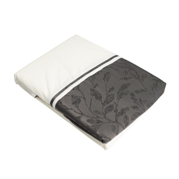 Black Embellished 100% Cotton 200 Thread Count Duvet Cover Set - Image 3