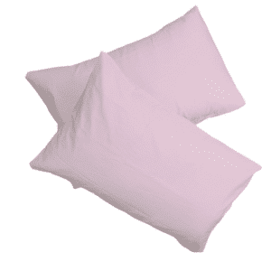 Blush Polycotton 250 Thread Count 2 Pack Standard Pillowcase