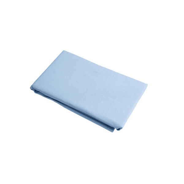 Blue Polycotton 250 Thread Count 2 Pack Standard Pillowcase - Image 2