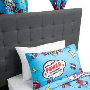 Kids Spiderman Duvet Cover Set +2 Pack Taped Curtain (BUY ANY 3, ONLY PAY FOR 2!)