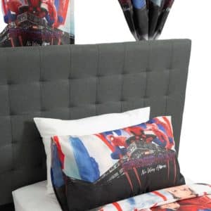 Kids Spiderman Duvet Cover Set +2 Pack Taped Curtain (BUY ANY 3, ONLY PAY FOR 2!)