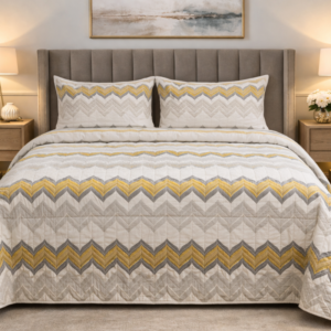 Hometouch Golden Horizon PlushLoft Comforter Set