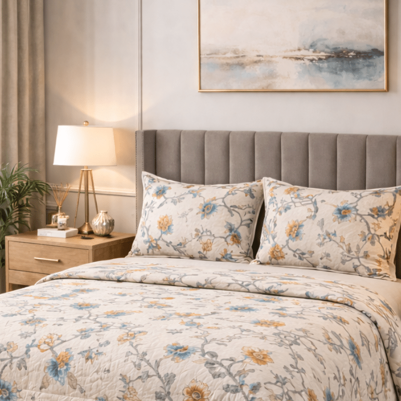 Hometouch Blossom Trail PlushLoft Comforter Set - Image 2