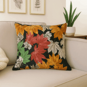 Hometouch Falling Leaves Filled Scatter Cushion 50x50cm (BUY ANY 5, ONLY PAY FOR 3!)